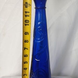 Blue Glass Vase